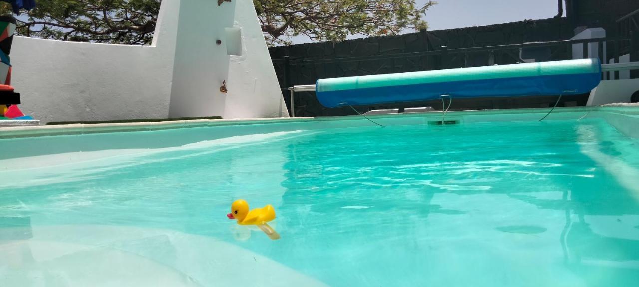 Aptos Con Piscina El Flamboyan 1 Teseguite ภายนอก รูปภาพ
