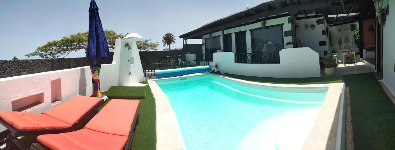 Aptos Con Piscina El Flamboyan 1 Teseguite ภายนอก รูปภาพ